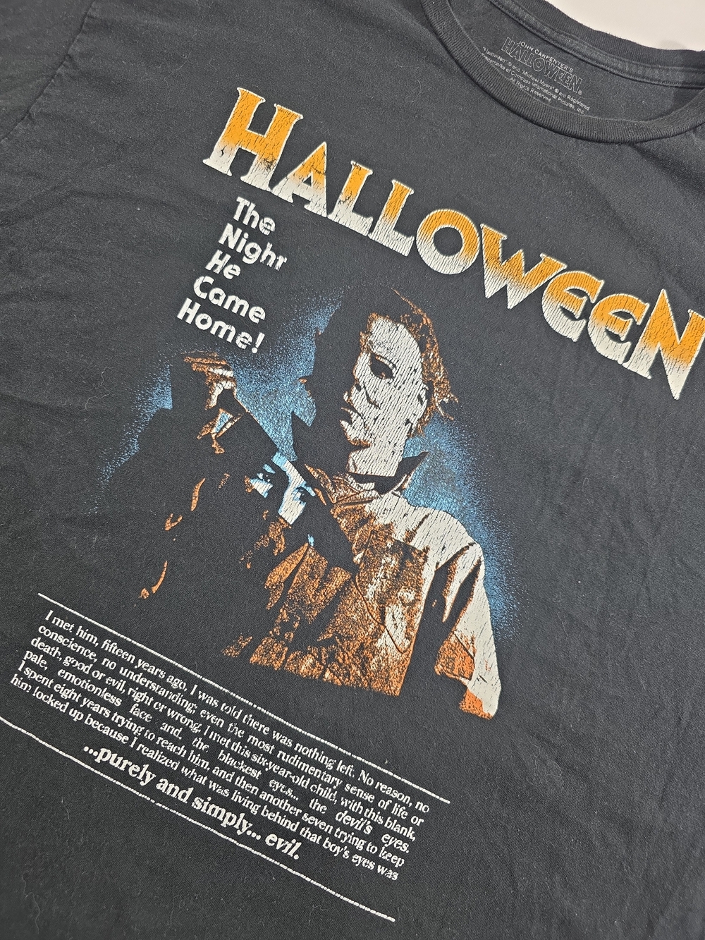 Halloween Graphic Tee Micheal Myers Mens XL